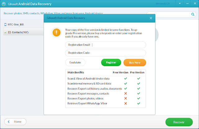 Gihosoft Android Data Recovery Serial Key