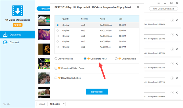 Jihosoft 4K Video Downloader is one of the best free YouTube to MP3 converters.
